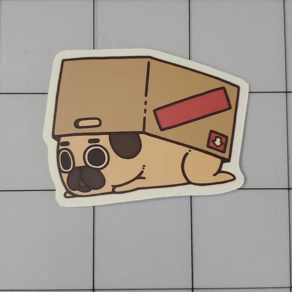Pug Sticker - Picture 1 of 3